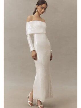 meshki maxi dress Roisin Slinky / Navy | Color_Maroon SIZE:UK4 The side zipper ensures HOT ! Two Piece